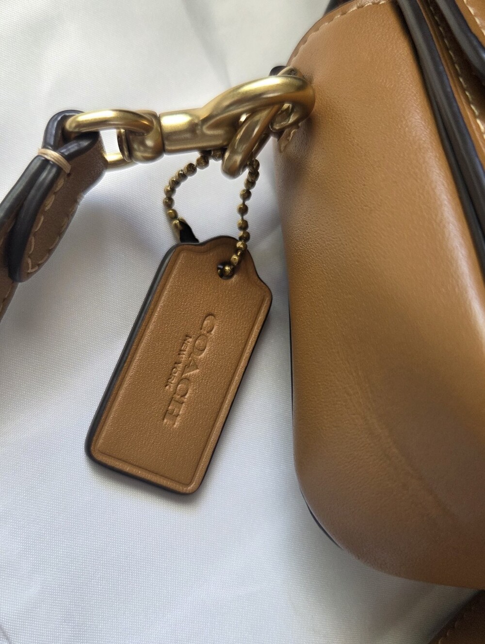 ✨️Coach Studio Baguette Bag In Light Camel - Picture 7 of 12